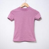ราคา เสื้อยืด คอปีน ผ้าร่อง (645267034)