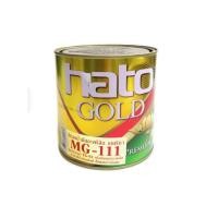 ราคา สีทอง HATO MG111 ฮาโต้ (สูตรนํ้ามัน) ทองอเมริกา ขนาด 0.946 ลิตร (1 กระป๋อง 420.-) MG-111 (3832368669)