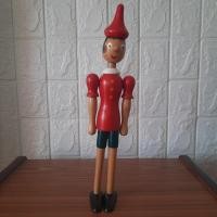 ราคา (มือสอง) ตุ๊กตาไม้ พินอคคิโอ Pinocchio Wooden Doll ของสะสมโบราณ ของวินเทจ ของตกแต่งแนว Vintage โมเดล Model (24697774195)