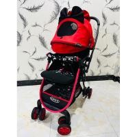 ราคา รถเข็นเด็กGraco รุ่น Citilite R -Plus สีดำแดงลายดาว (23834359981)