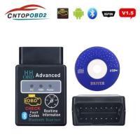 ราคา OBD2 scanner ELM327 1.5 HH OBD Diagnostic Scanner ELM 327 WIFI V1.5 OBD2 Bluetooth Elm327 Code Read (46454621080)
