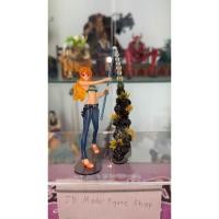 ราคา (ATTACK MOTIONS) มือ2 แท้ ได้ 2 ตัว Nami+Perona BANDAI One piece วันพีช Model โมเดล Figures ฟิกเกอร์ (27251392769)