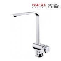 ราคา Karat Faucet ก๊อกซิงค์ผสมแบบก้านโยกติดบนเคาน์เตอร์ รุ่น KF-20-927-50 (5675415579)