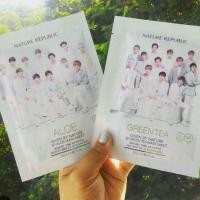 ราคา Nature Republic Given By Nature 3D Aloe/Green Tea Mask Sheet (6746164)