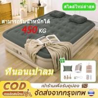 ราคา ที่นอนเป่าลม อัตโนมัติ พร้อมปั๊มลมในตัว ที่นอนลม 5ฟุต ที่นอนสูบลม เตียงเป่าลม แบบหนา 40/25ซม (29419973595)