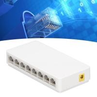 ราคา Gigabit Ethernet Switch Splitter 100-240V 8 พอร์ตสำหรับเราเตอร์ (44507421286)