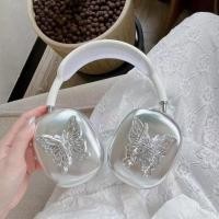 ราคา Silver Butterfly 3d Casing เหมาะสําหรับชุดหูฟัง Airpods Max หูฟังไร ้ สายฝาครอบป ้ องกัน (27250081663)