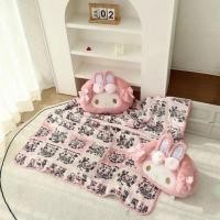 ราคา [พร้อมส่ง] หมอนผ้าห่ม หัว My Melody หูกระต่าย (49606459950)