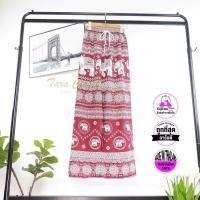 ราคา COM502 TARA Pants กางเกงช้างทรงขากระบอก มีทั้งขายาวและขาสั้น เอวยางยืด ผ้าไหมอิตาลี ใส่แล้วขาไม่เต่อ ลายช้างไม่กลับหัว (21196488283)