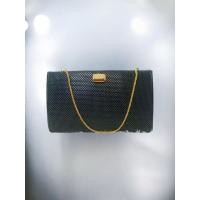 ราคา กระเป๋าสะพาย [VINTAGE LUXE] กระเป๋าออกงานสีดำ ลายสานพรีเมียม อะไหล่ทองหรู (2-Way Clutch & Shoulder Bag) ✨ตู้ญี่ปุ่น (45053058087)