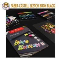 ราคา Faber-Castell Sketch Book Black Edition / Faber Castell A4 Black Edition สมุดวาดภาพ (57459241314)