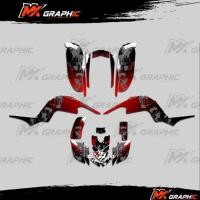 ราคา For Yamaha Raptor 700 700R YFM700 2006 2007 2008 2009 2010 2011 2012 ATV Graphic Sticker Decal (50256534325)