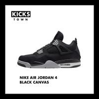 ราคา NIKE AIR JORDAN 4 BLACK CANVAS (21152089878)