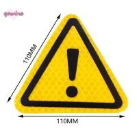 ราคา [qowine] เครื่องหมายส่วนเกินสามเหลี่ยมป้ายเตือนสะท้อนแสงรถ Stier Night Driving Safe TH (57959076558)