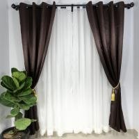 ราคา ผ้าม่านตาไก่ ผ้าม่านสำเร็จรูป หน้าต่าง ประตู กันแสงUV ผ้าแบรนด์ VC fabricแท้100% สั่งทำได้ด้วยนะ (27191866928)