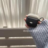 ราคา เคสหูฟังพร้อมโซ่สําหรับ Apple AirPods Pro3 [2025] AirPods Pro2 Pro 4 3 2 1 Apple หูฟังไร้สายชุดหูฟังสีดําสีขาวหนังแม่เหล็ก (48556623313)