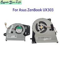 ราคา HL CPU GPU พัดลมระบายความร้อนสําหรับ Asus ZenBook UX303 UX303LN UX303LA UX303UA UB 13NB04R1P07011 13NB04R1P08011 DC28000F0SS โน้ตบุ๊ค Cooler (54457950623)