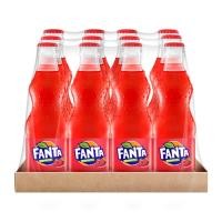 ราคา Fanta แฟนต้า น้ำอัดลม กลิ่นสตรอว์เบอร์รี่ ขนาด 250 มล. แพ็ค 12 ขวด (18712442559)