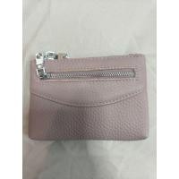 ราคา กระเป๋าสตางค์หนังแท้สีชมพู (42328510626)