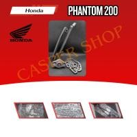 ราคา อะไหล่ phantom 200 ชุดโซ่ราวลิ้น แท้ Honda 100% [⚡️พร้อมส่ง⚡️]แฟนท่อม 200 ta 200 Honda Phantom 200 Ta200 (44800423531)