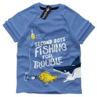 ราคา เสื้อยืดเด็กชายและเด็กหญิง Dino series ไซส์ S-XXL (53108163850)