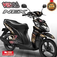 ราคา Suzuki Nex 1 Full Body Decal Suzuki Nex 1 Full Body Motorcycle Sticker Suzuki Nex 1 SKULL Striping (52759071541)