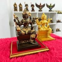 ราคา พระพรหม4หน้า แร่เหล็กน้ำพี้ หน้าตัก5นิ้ว แถมฟรีฐานรอง (29838384541)