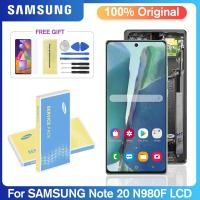 ราคา สําหรับ Samsung Galaxy Note20 จอแสดงผล LCD Touch Screen Digitizer Assembly สําหรับหมายเหตุ 20 SM-N980F, SM-N980F/DS กรอบ (50456953797)