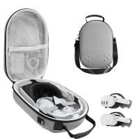 ราคา Hard Carrying Case Drop-resistant Portable Storage Bag Travel Carry Bag for Meta Quest 3/3S VR Headset Controller (55356577108)