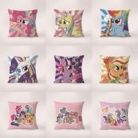 ราคา หมอน My Little Pony สินค้าอนิเมะ Ziyue Biqiyunduo เบาะตุ๊กตายูนิคอร์นนักเรียน Nap ปลอกหมอน (54308567141)