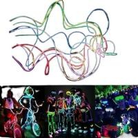 ราคา ⊕❉Flexible Neon LED Light Glow EL Wire String Strip Rope Tube Car Party Decor Lamp (21102630709)