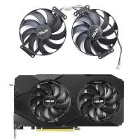 ราคา FDC10H12S9-C T129215SU 6PIN RTX 2060 Super GPU พัดลมสําหรับ ASUS GTX 1660Ti Dual EVO OC RTX2070 กราฟิกการ์ด Cooler พัดลม (52659549532)