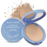ราคา แป้งทาหน้า Maycheer, แป้งเซ็ตติ้ง Maycheer, แป้งอัดแข็งดูดซับน้ํามันกันน้ําติดทนนานขนาดกะทัดรัดสําหรับผิวหน้า (02# เบจธรรมชาติ) (51708284057)