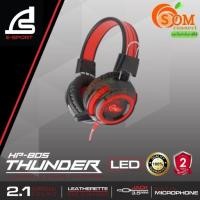 ราคา HEADSET (หูฟัง) SIGNO (HP-805) 2.1 SURROUND SOUND LED LIGHT DESIGN 3.5 MM. WITH USB 2.0 PORT ประกัน 2 ปี *ของแท้* (19512927632)