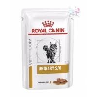 ราคา [85g*12ซอง] royal canin อาหารแมวประกอบการรักษาโรคนิ่ว ชนิดเปียก (URINARY S/O GRAVY) (52553632779)