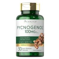 ราคา Carlyle Pycnogenol 100mg สารสกัดจากเปลือกสนมาริไทม์ฝรั่งเศส ขนาด30เม็ด นำเข้าอเมริกา (52703826747)