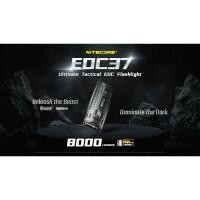 ราคา ไฟฉาย Nitecore EDC37 8000 Lumen USB-C Rechargeable Flat EDC Flashlight : สินค้ารับประกัน 1 ปี (26687292959)