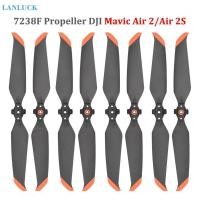 ราคา 4 Pairs Low Noise 7238 Propeller Props for DJI Air 2s/Mavic Air 2 Drone Quick-Release 7238F Blade Propellers Wing Access (14698358278)