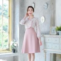 ราคา ชุดเดรสแขนยาวกระโปรงบานน่ารัก (24023981680)
