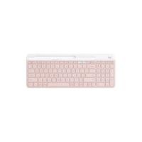ราคา Logitech K580 Rose Multi-Device Wireless Keyboard Office keyboard (18471041686)