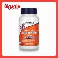 ราคา NOW Foods, Astaxanthin, Extra Strength, 10 mg, 60 Softgels (42800462863)