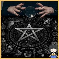 ราคา Bang Moon Flower Star Tarots ผ้าปูโต๊ะ Divinations การ์ดตารางผ้า Tapestry Astrology Witchcrafts Deck ผ้า Wall Deco (28394363622)