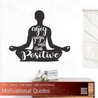 ราคา LANCI สติ๊กเกอร์ตัด Yoga SIluet - Kochaus Mirror 3 (53460392491)