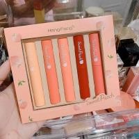 ราคา ส่งไว !! ! ลิปสติก Heng Fang Sweet Peach 5สี No.9098 (52456575975)