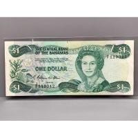 ราคา ธนบัตรรุ่นเก่าของประเทศบาฮามาส ชนิด1 Dollar ปี1974 (26129383061)