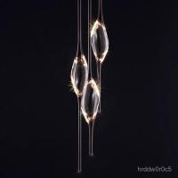 ราคา Postmodern Light Luxury Crystal Small Pendant Light Simple Water Drop Glass Showcase Bar Villa Entrance Bedroom Bedside (56050283944)