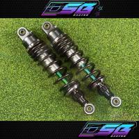 ราคา โช๊คหลังแต่ง แกนรุ้ง สปริงใหญ่ แกนใหญ่ ขนาด 300 320 มิล ใส่ Wave Dream สีดำ รีบาวด์ปรับได้ (54809211077)