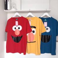 ราคา เสื้อ oversizeสกรีนหน้าเอลโม่ (2134723869)