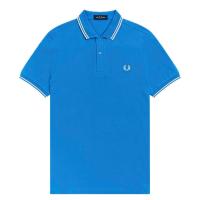 ราคา Fred Perry เสื้อคอปกสีฟ้า เสื้อมือสอง (42307609712)