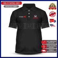 ราคา เสื้อโปโลไมโครไฟเบอร์ประเภท R Honda Civic Sulam Racing Motorsport เสื้อยืดเสื้อ Dry Fit Baju Unisex Tee Pakaian (57853651142)